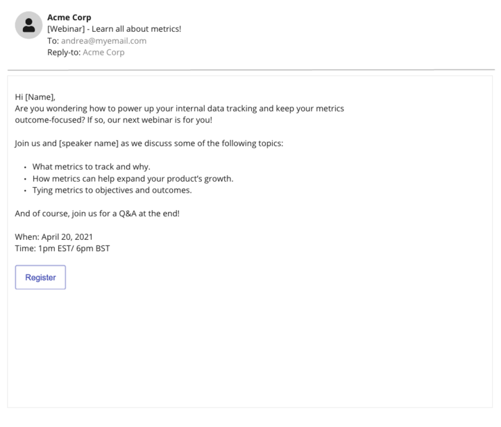Killer Email Strategy