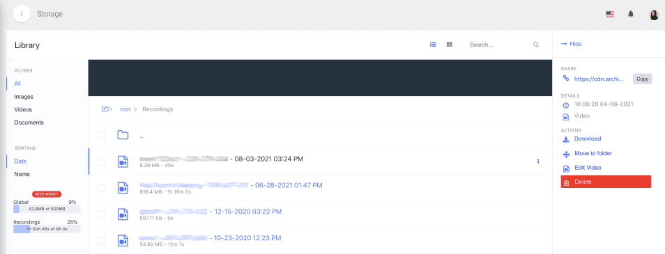 Download Recording
