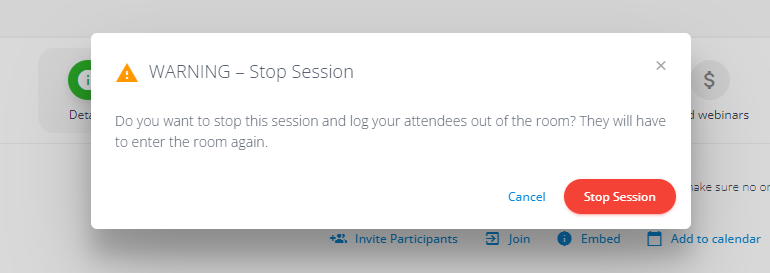 LiveWebinar interface