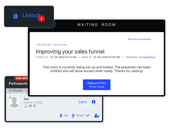 LiveWebinar Waiting Room