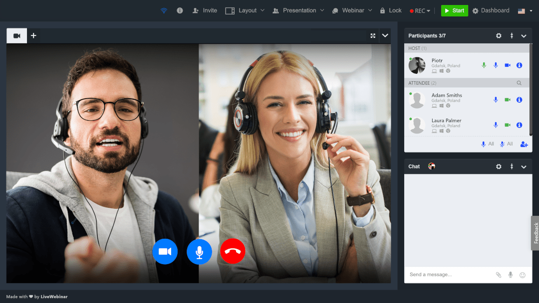 Virtual Events Platform Livewebinar