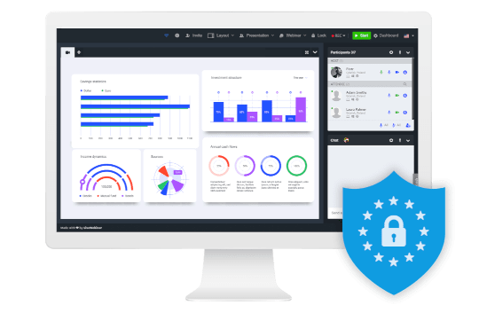 sichere Webinar-Plattform